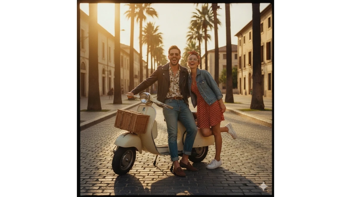 10 Trending Google Gemini AI Retro-Style Vintage Couple Photo Editing Prompts to Create Viral Cinematic Portraits