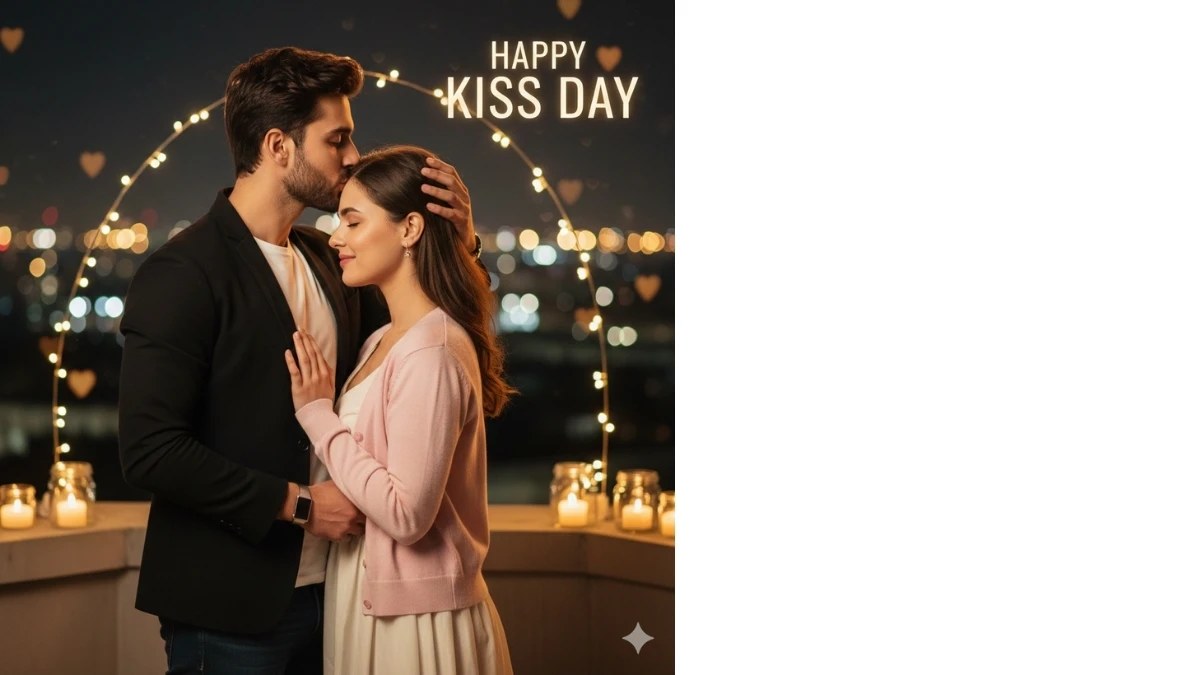 10 Trending Google Gemini AI Kiss Day 2026 Photo Editing Prompts for Couples to Create Viral Romantic Portraits