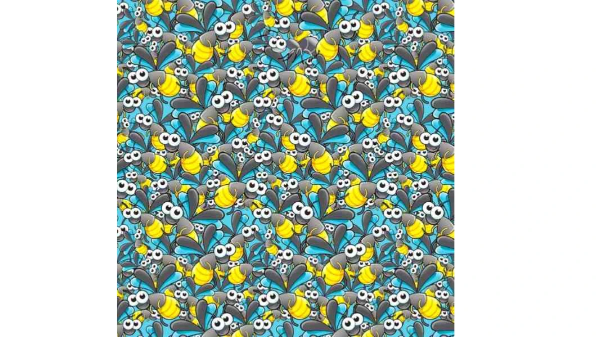 Seek and Find Challenge: Can You Spot the Hidden Ant Among the Bees?