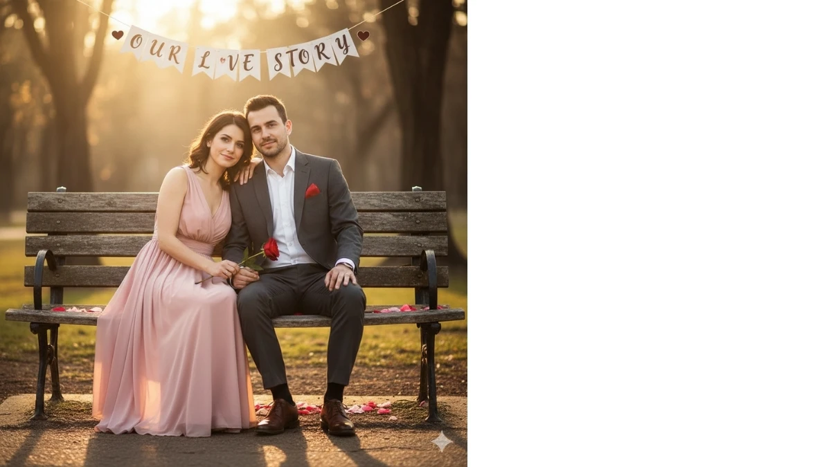 12 Trending Gemini AI Valentine Week Couple Photo Prompts to Create Viral Romantic Portraits