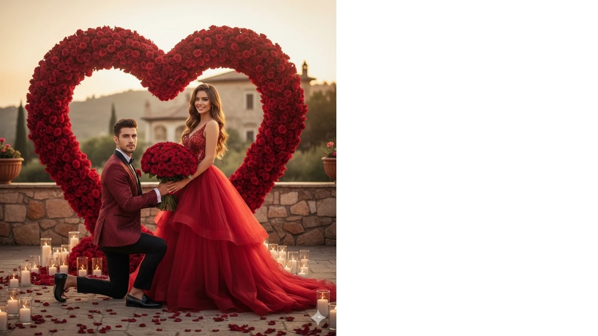 15 Google Gemini Valentine’s Day 2026 AI Prompts to Create Beautiful Romantic Couple HD Portraits