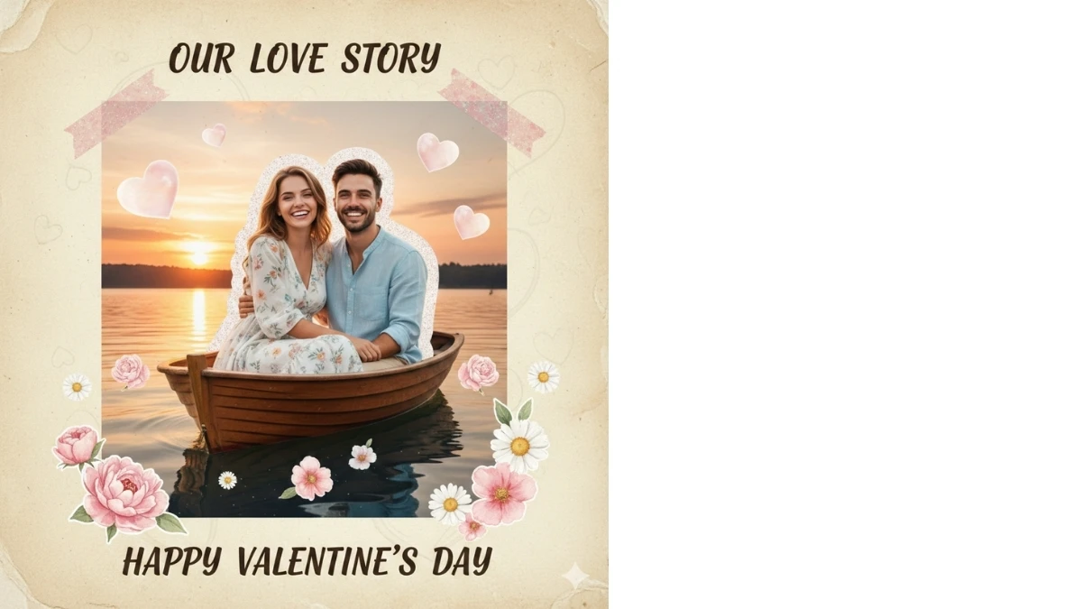 7 Special Gemini AI Valentine's Day Sticker-Style Prompts to Turn Couple Photos into Adorable Love Posters