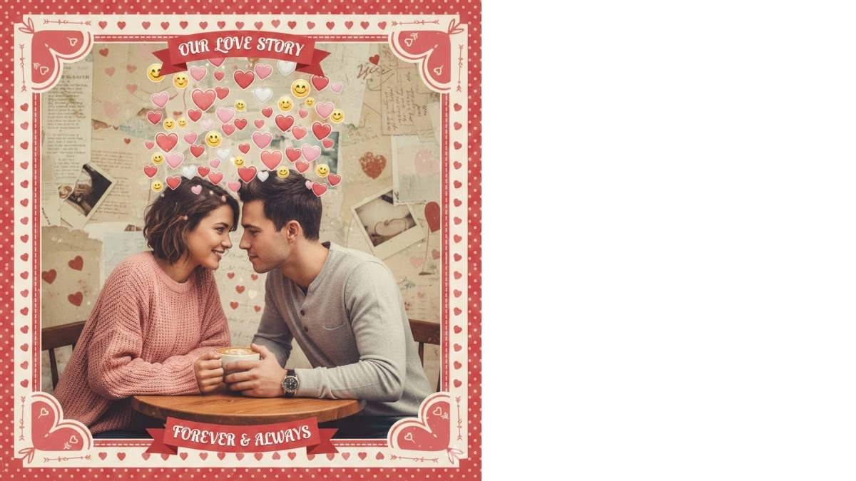 7 Special Gemini AI Valentine's Day Sticker-Style Prompts to Turn Couple Photos into Adorable Love Posters