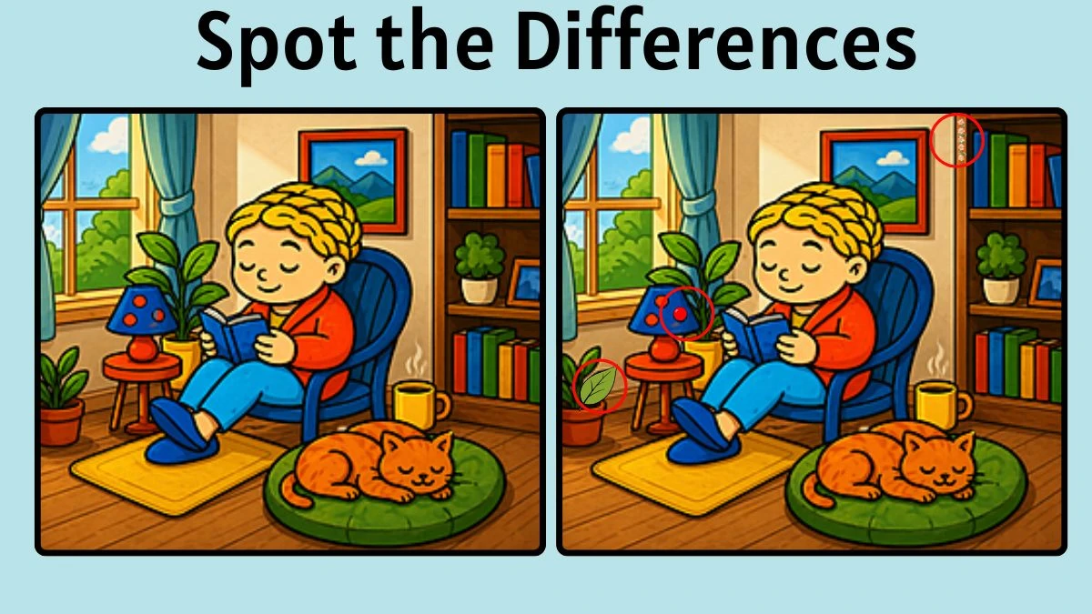 తేడాలను గుర్తించండి: 1% మాత్రమే 9 సెకన్లలో ఈ చిత్రంలో 3 తేడాలను గుర్తించగలరు