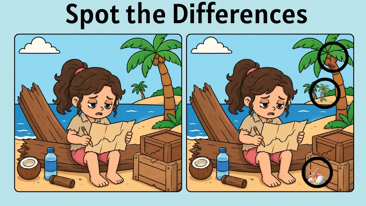 Spot The Difference: Can You Spot 3 Differences Between the Two Images in 9 Seconds?